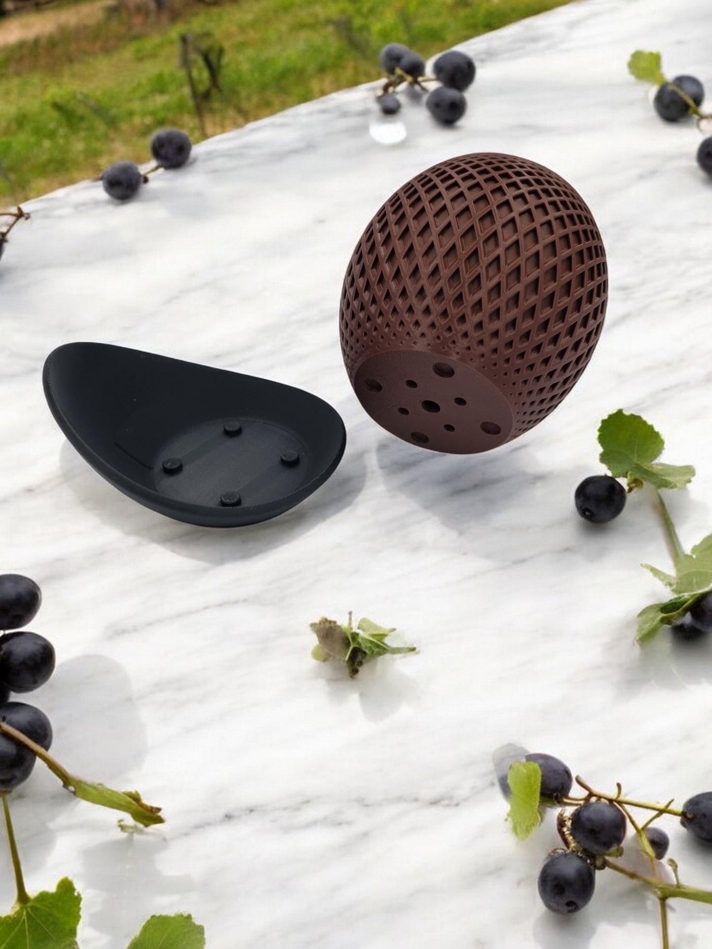 Vase Choco + Base