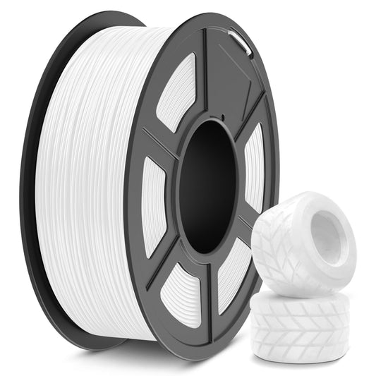 Sunlu - TPU - Blanc (White) - 1,75 mm 500gr